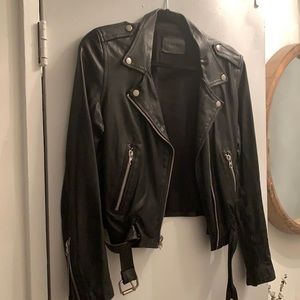 Genuine leather jacket by Laer size medium